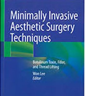 2022 책 표지 Minimally Invasive Aesthetic Surgery Techniques(Springer)